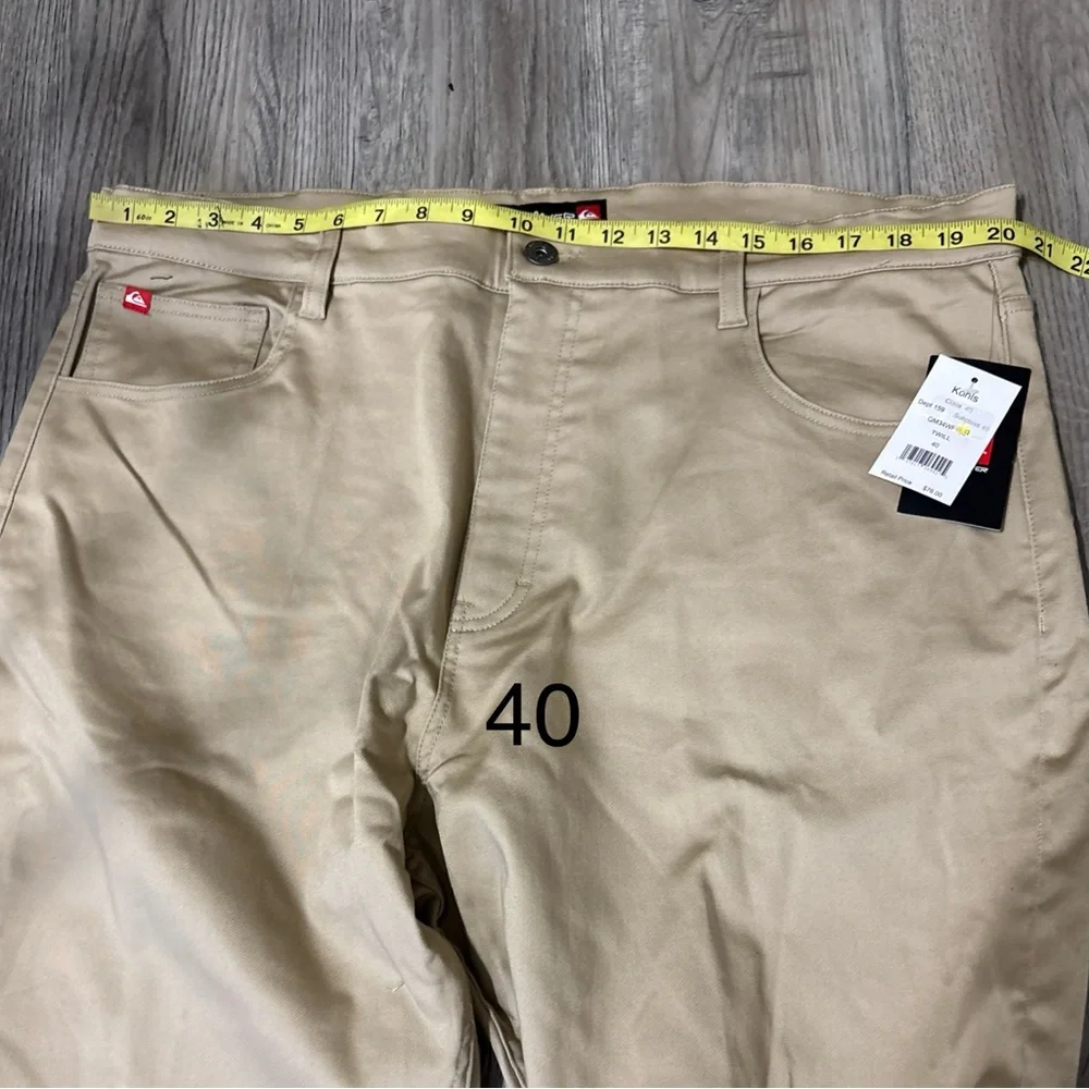 Men's Quiksilver Crosstown Stretch 5-Pocket Pants NWT